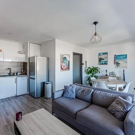 Apartamento Lumineux 4 Pers, Proche Ocean, Piscine, Parking Couvert - Fr-1-521-257 *